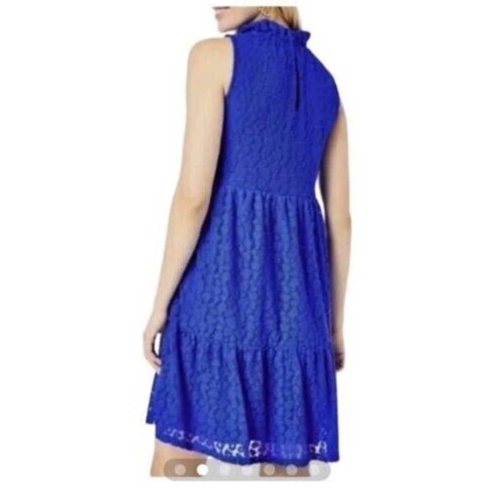 Lilly Pulitzer Dress Women XS Cornelia Swing Lace Blue Dress with Pockets NEW - Picture 2 of 7